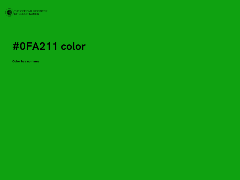 #0FA211 color image