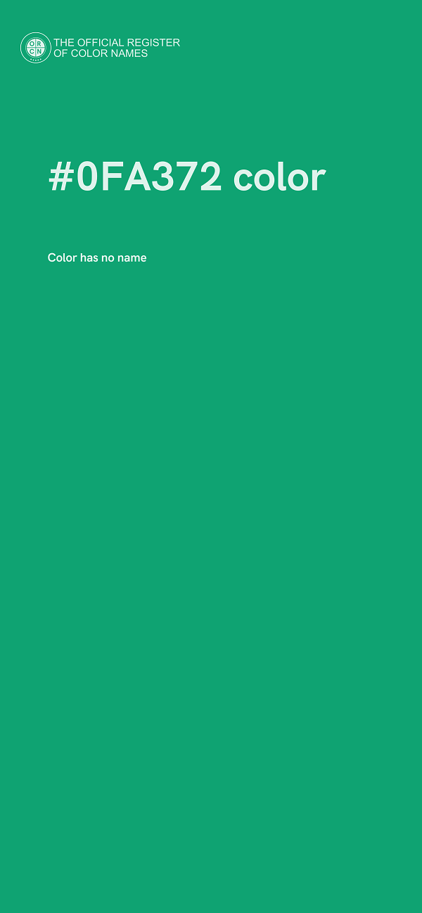 #0FA372 color image