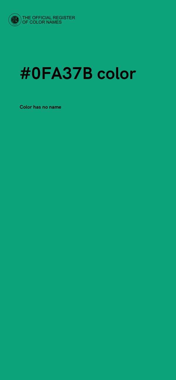 #0FA37B color image
