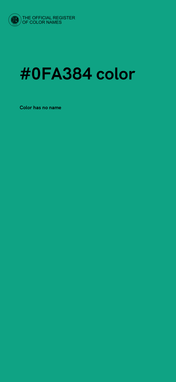 #0FA384 color image