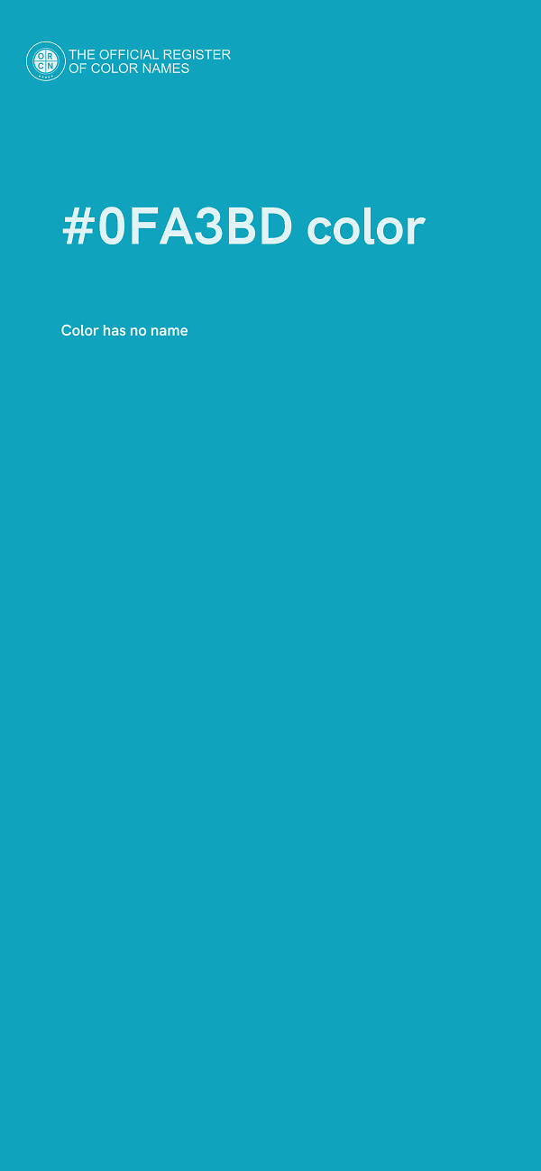 #0FA3BD color image