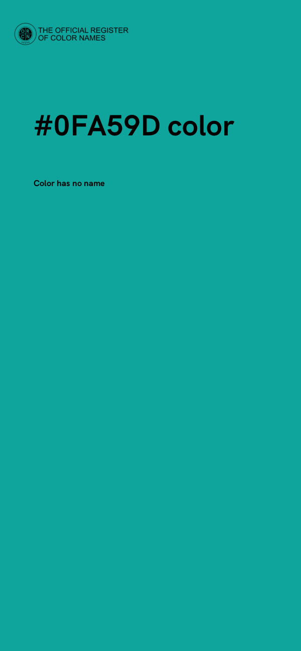 #0FA59D color image