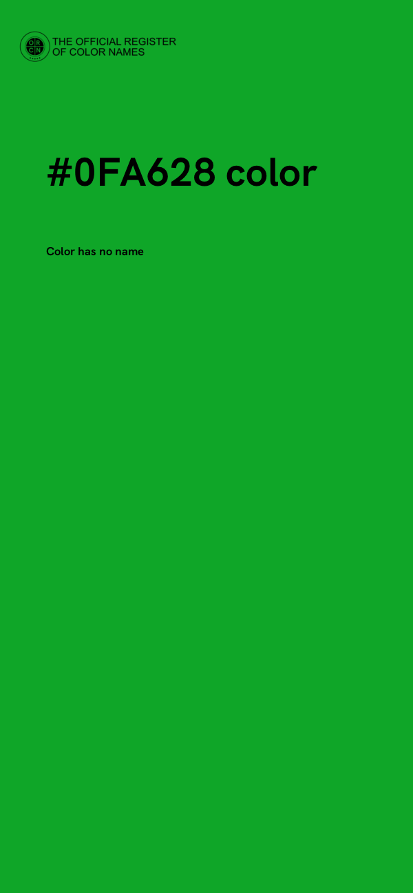 #0FA628 color image