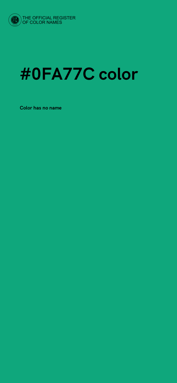 #0FA77C color image