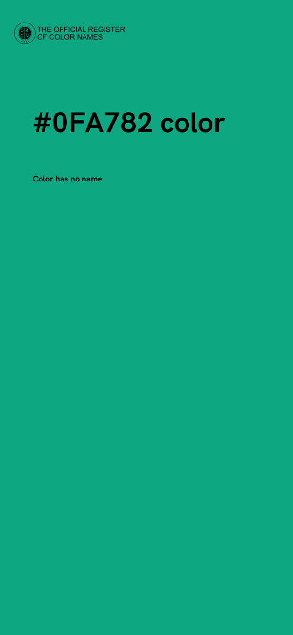 #0FA782 color image