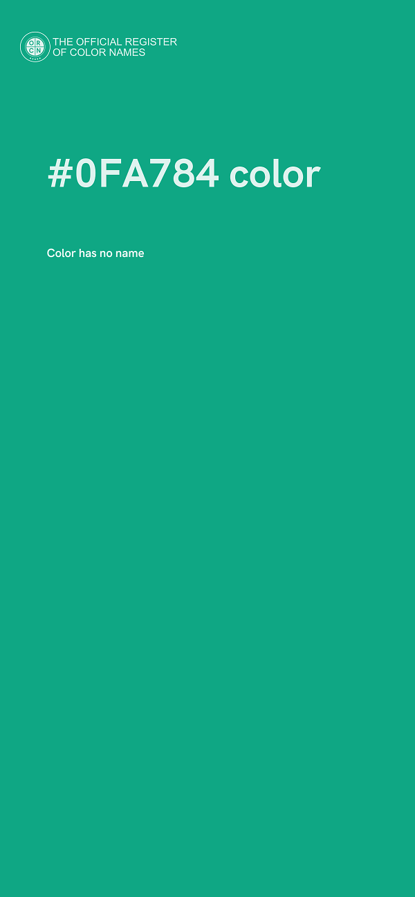 #0FA784 color image