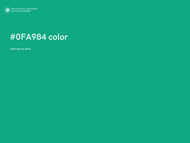 #0FA984 color image