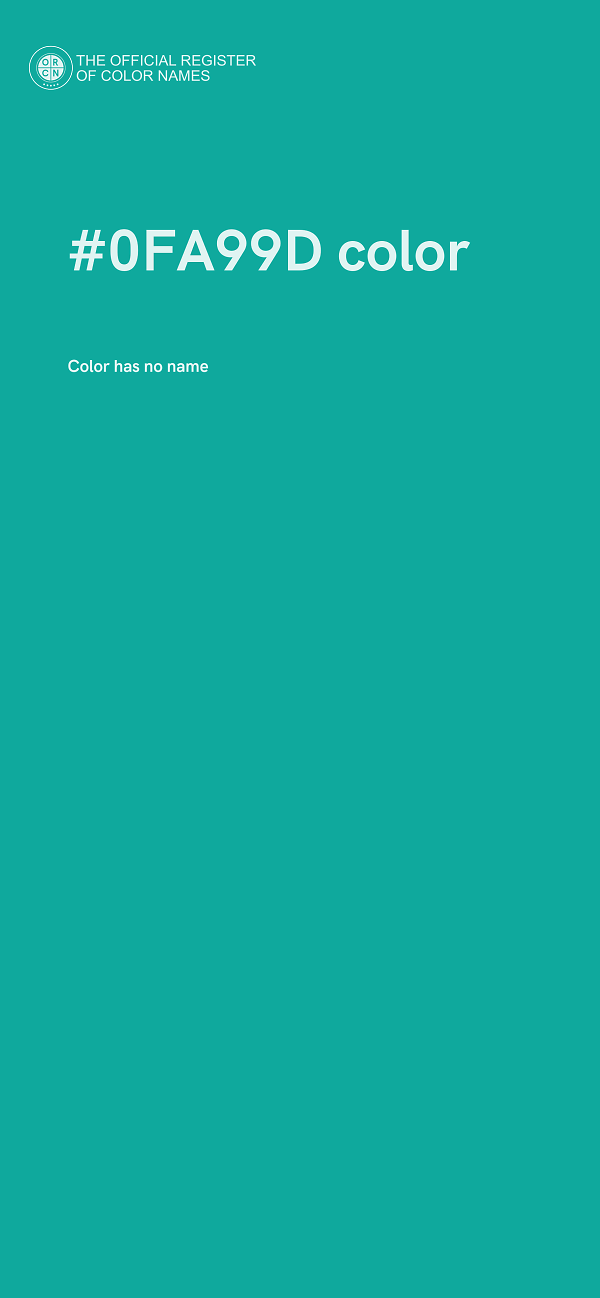 #0FA99D color image