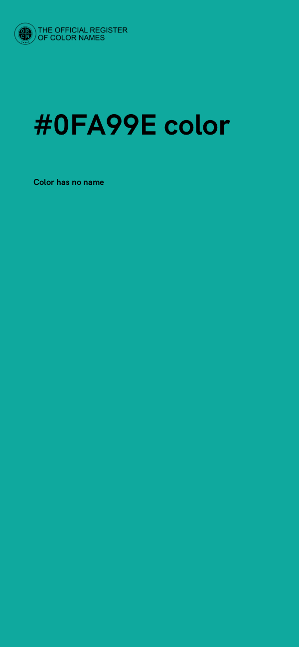 #0FA99E color image