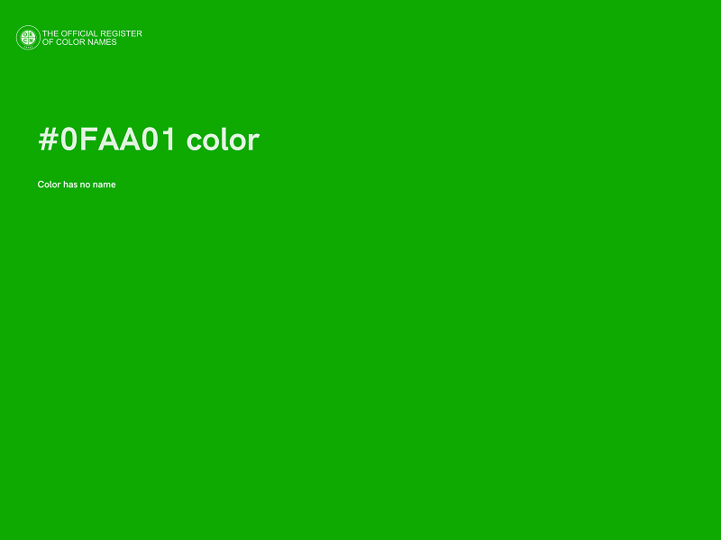 #0FAA01 color image