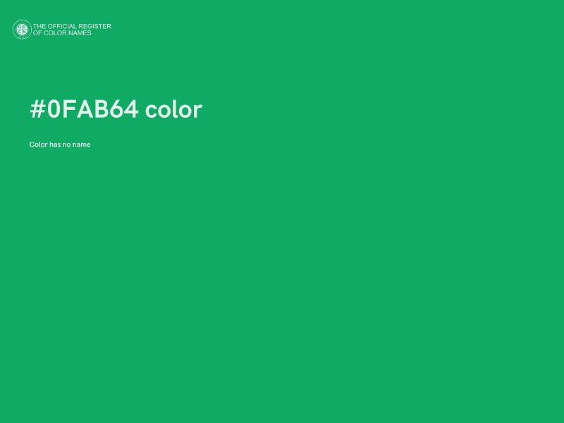 #0FAB64 color image
