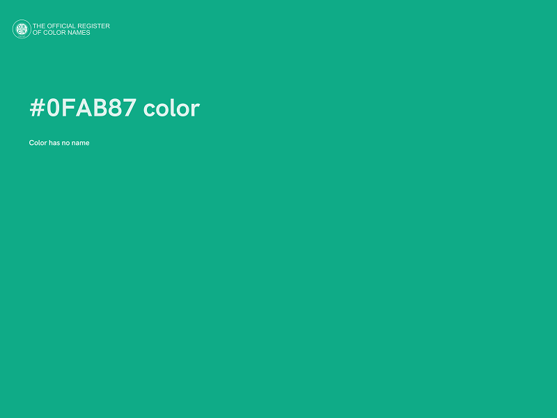 #0FAB87 color image