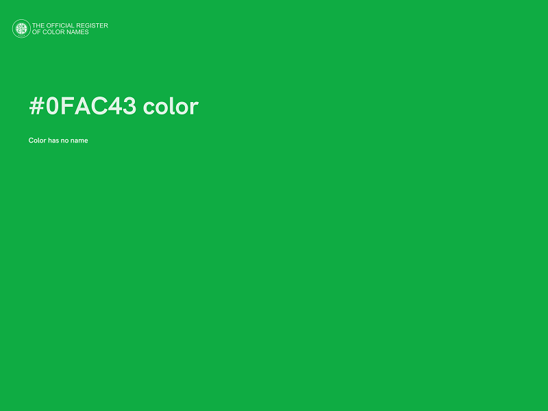 #0FAC43 color image