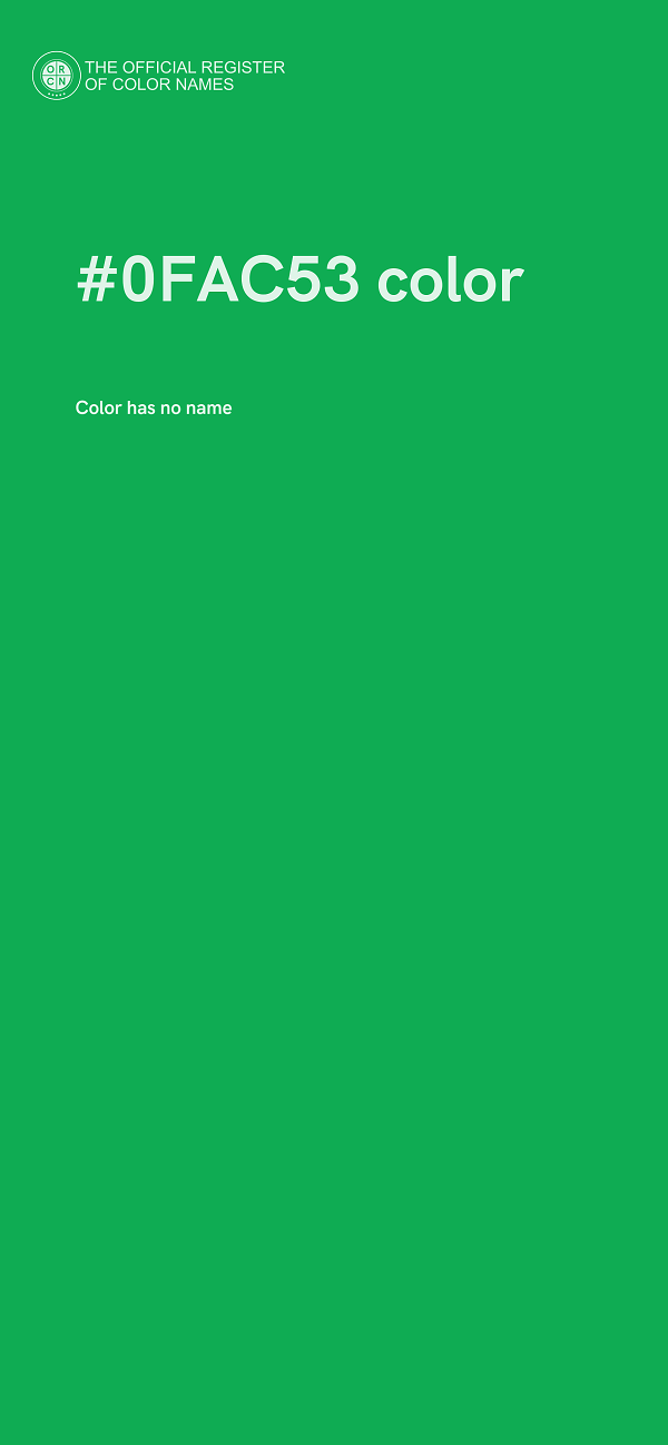 #0FAC53 color image