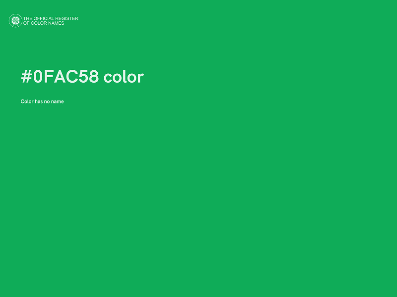 #0FAC58 color image