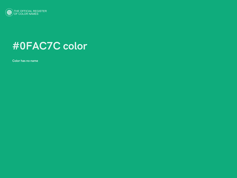 #0FAC7C color image