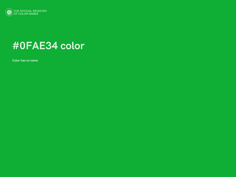 #0FAE34 color image
