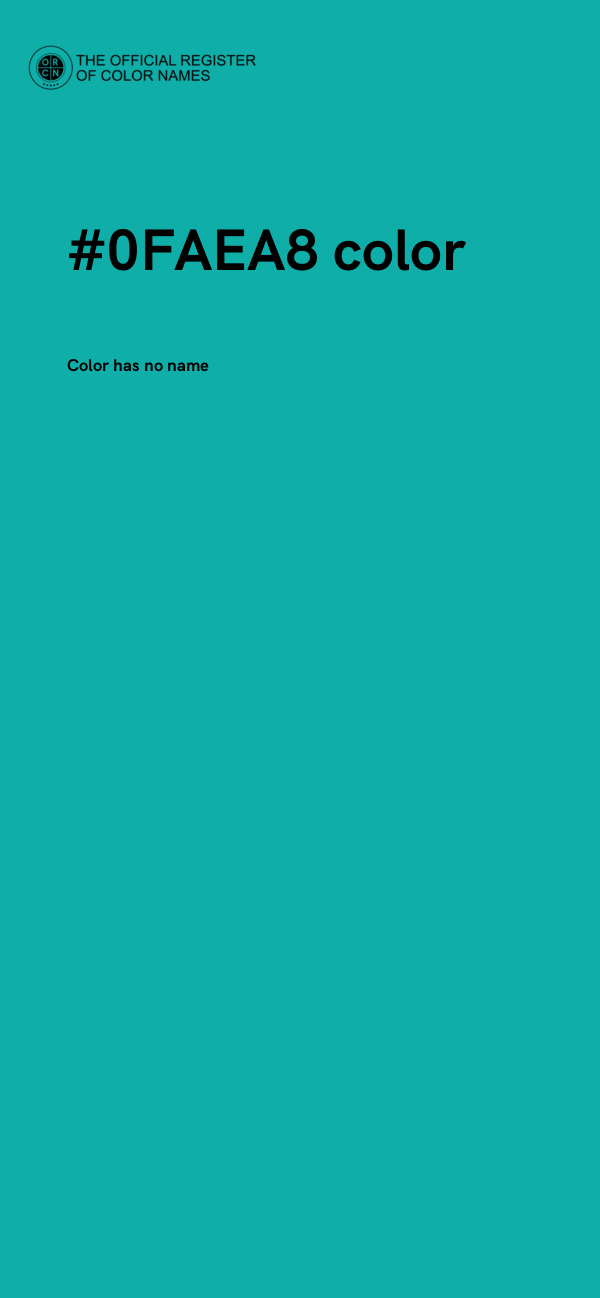 #0FAEA8 color image
