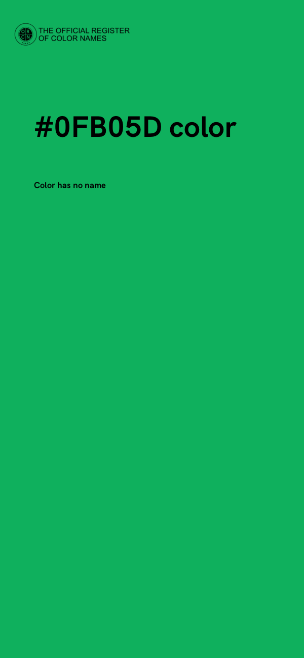 #0FB05D color image