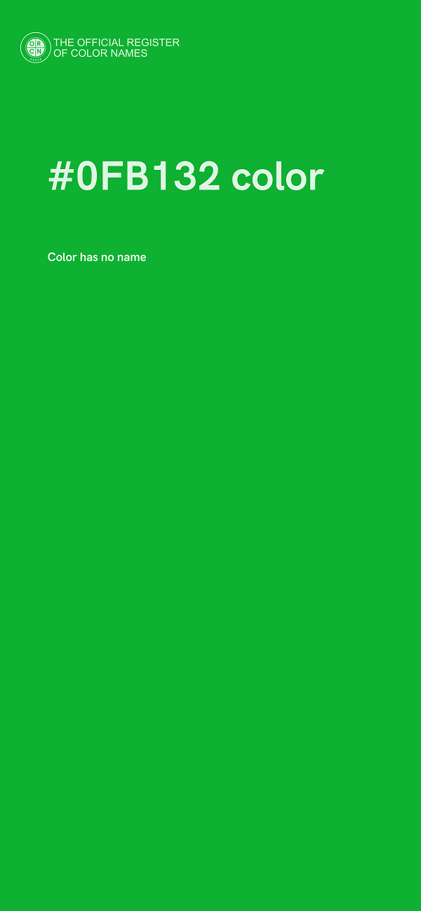 #0FB132 color image