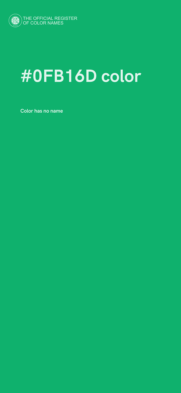 #0FB16D color image
