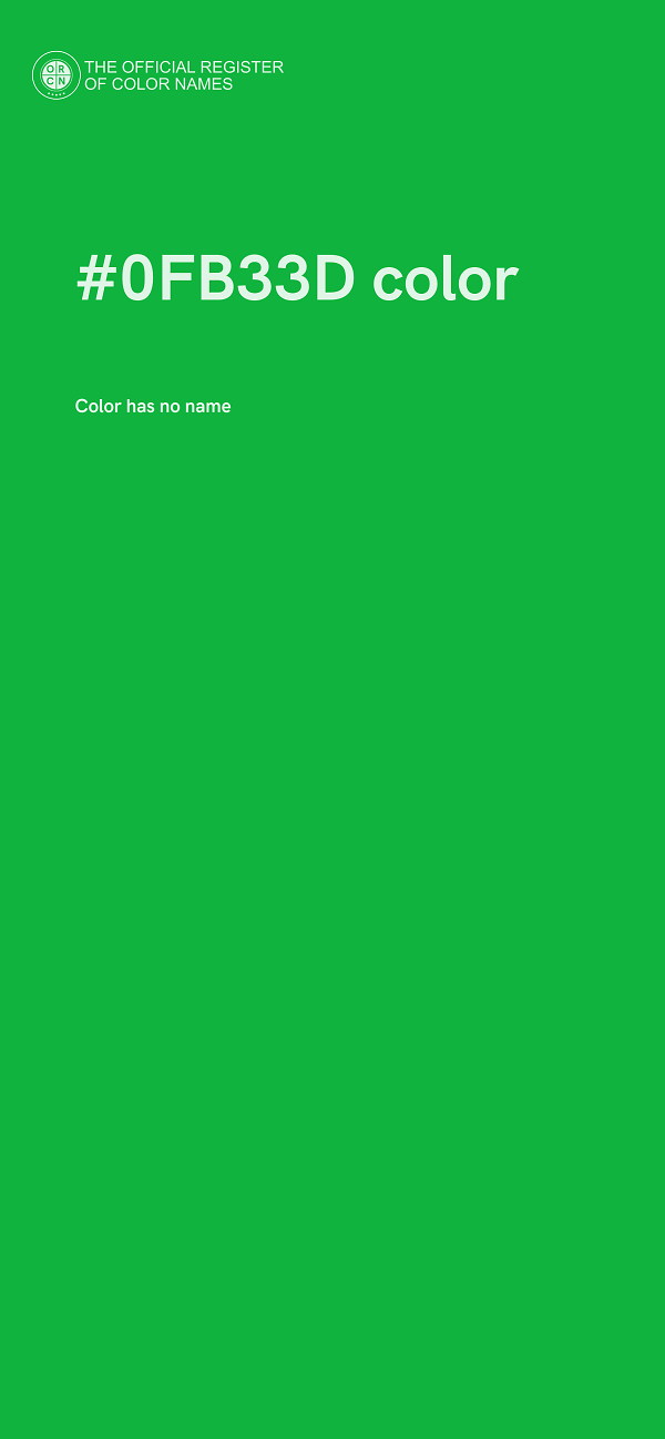 #0FB33D color image