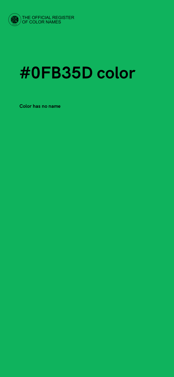 #0FB35D color image