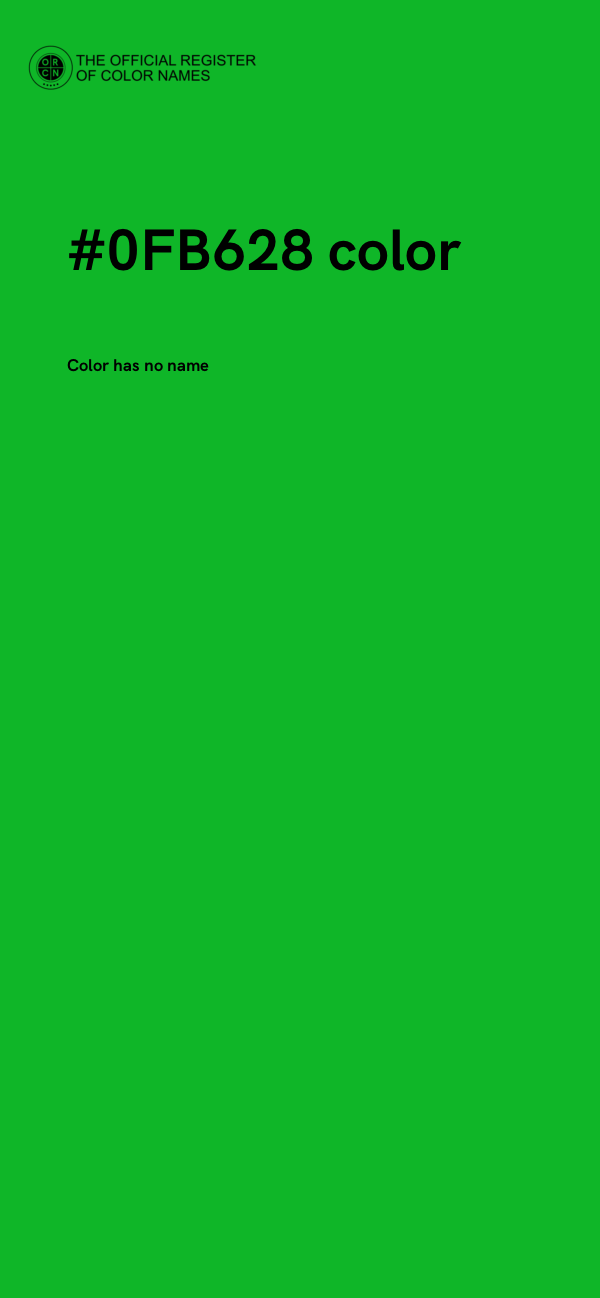#0FB628 color image