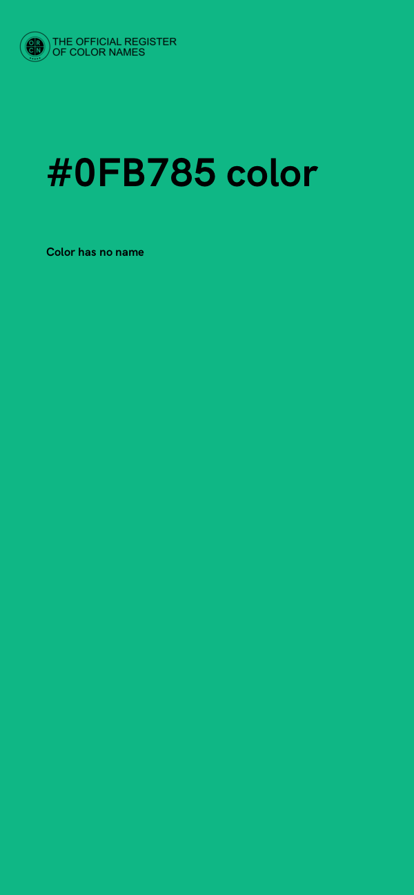 #0FB785 color image