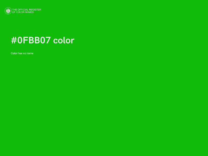 #0FBB07 color image