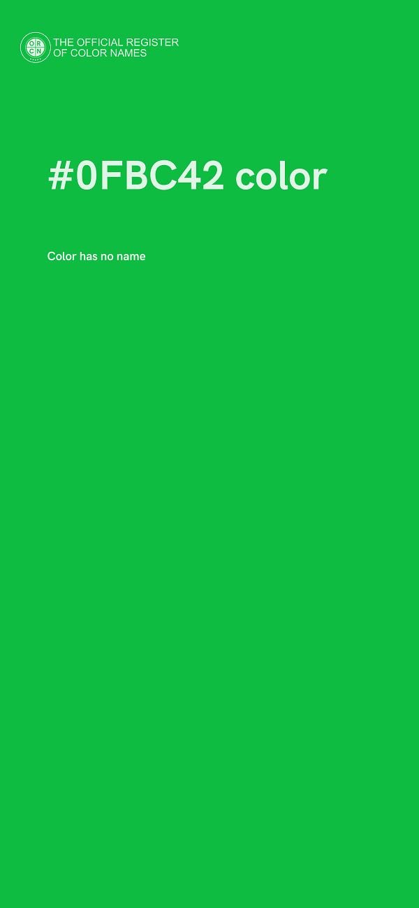 #0FBC42 color image