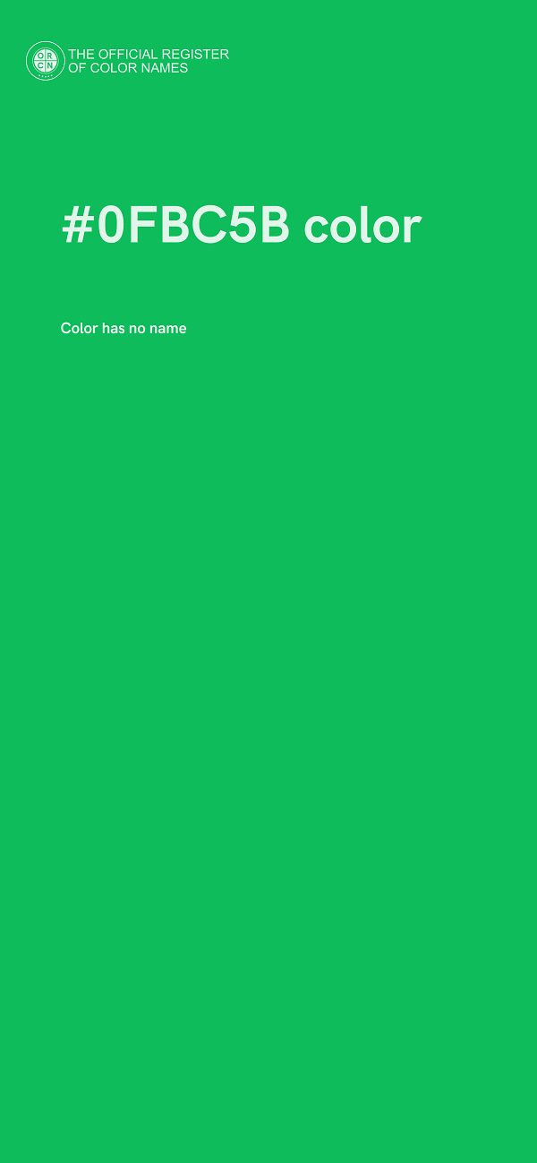 #0FBC5B color image