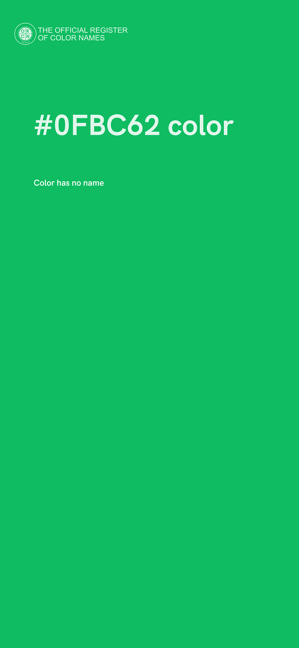 #0FBC62 color image