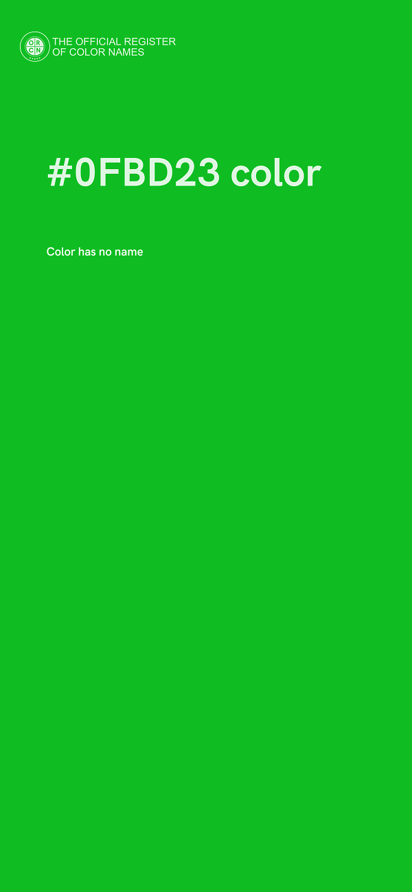 #0FBD23 color image