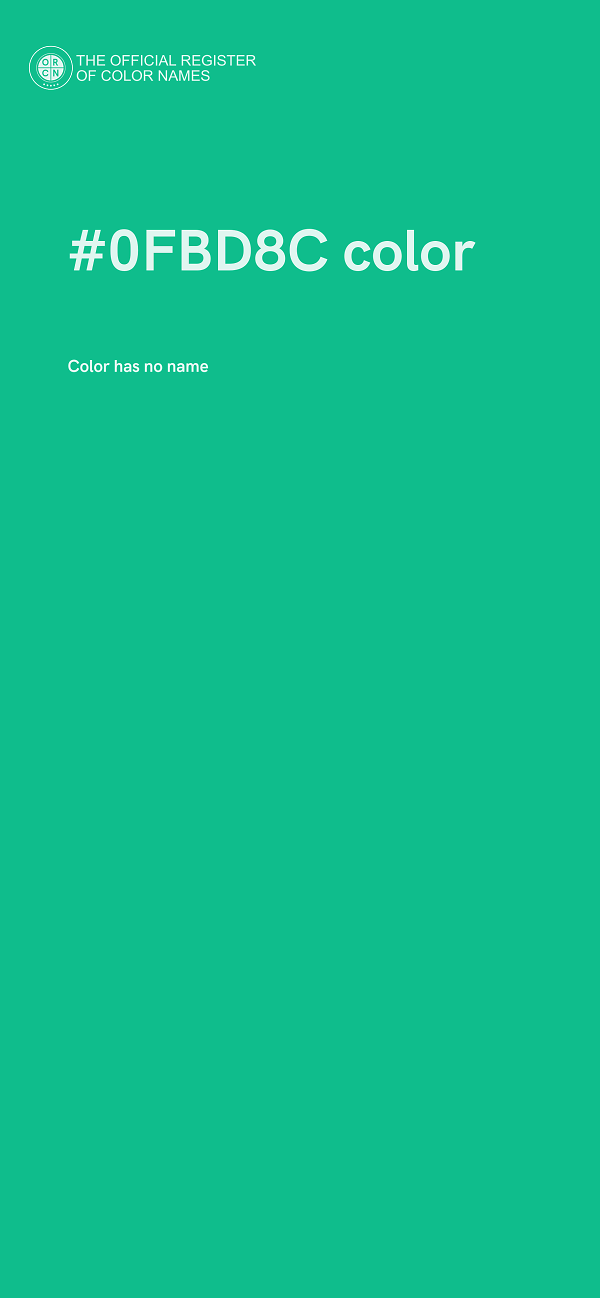 #0FBD8C color image