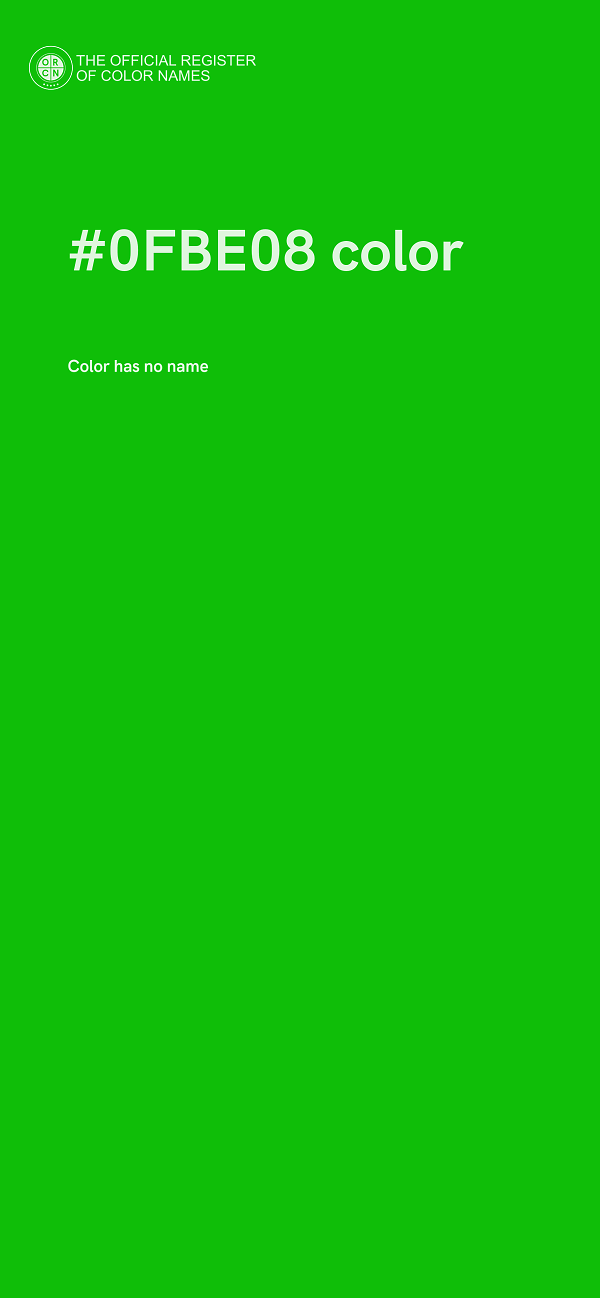 #0FBE08 color image