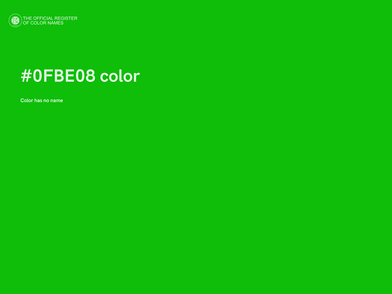 #0FBE08 color image