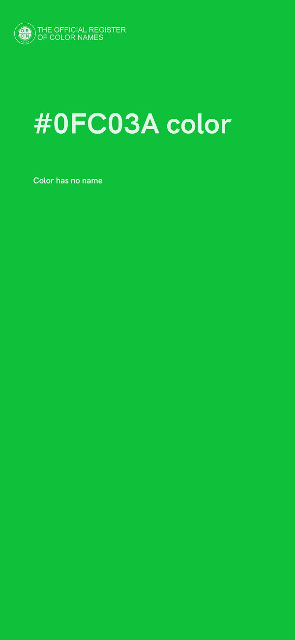 #0FC03A color image
