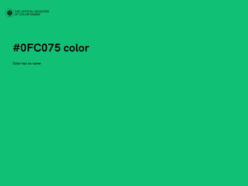 #0FC075 color image
