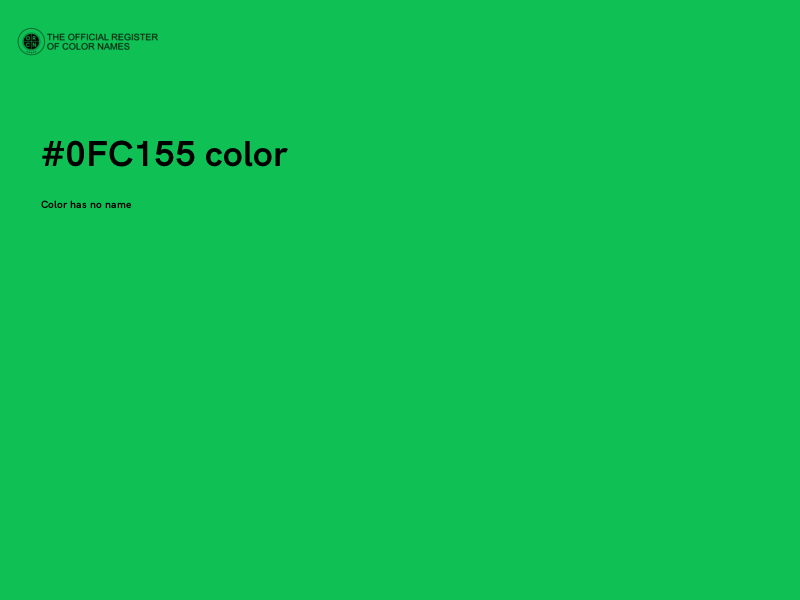 #0FC155 color image