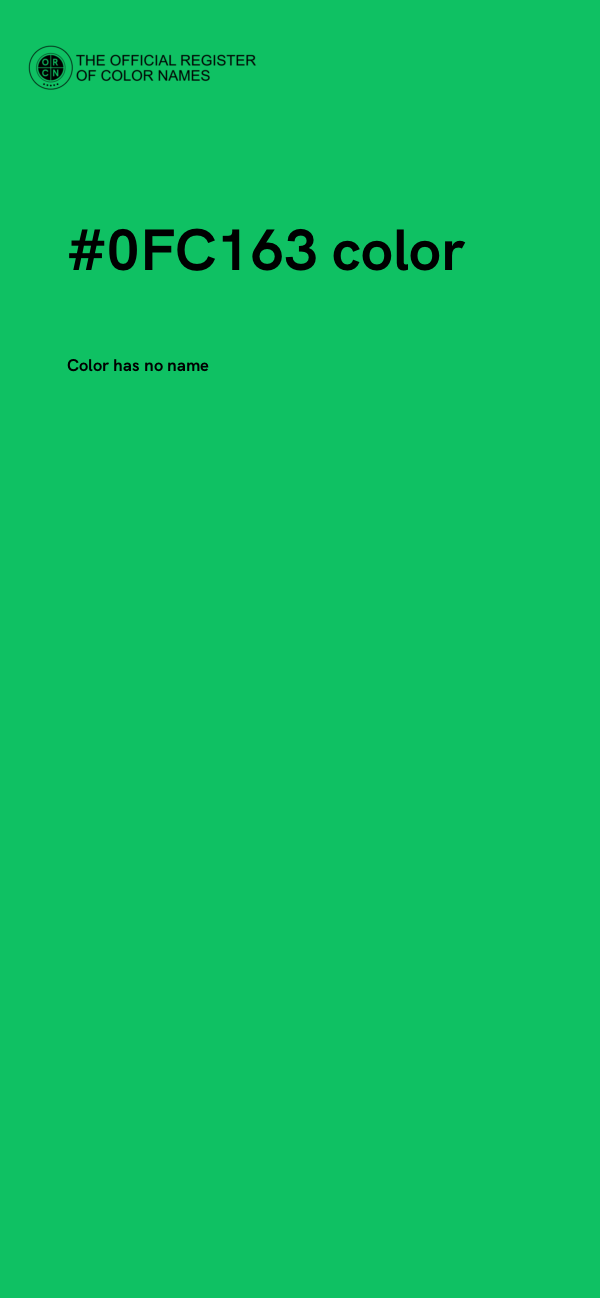 #0FC163 color image