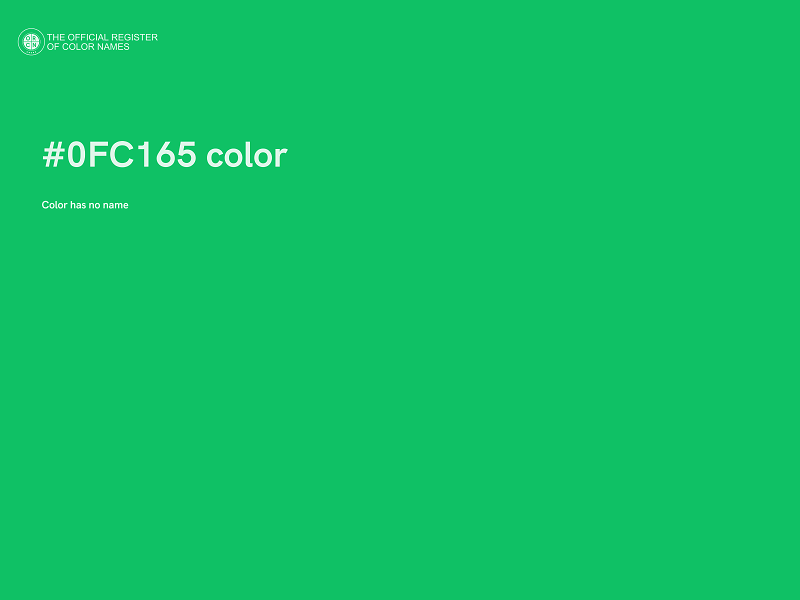 #0FC165 color image