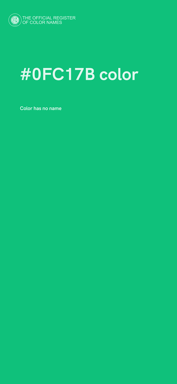 #0FC17B color image