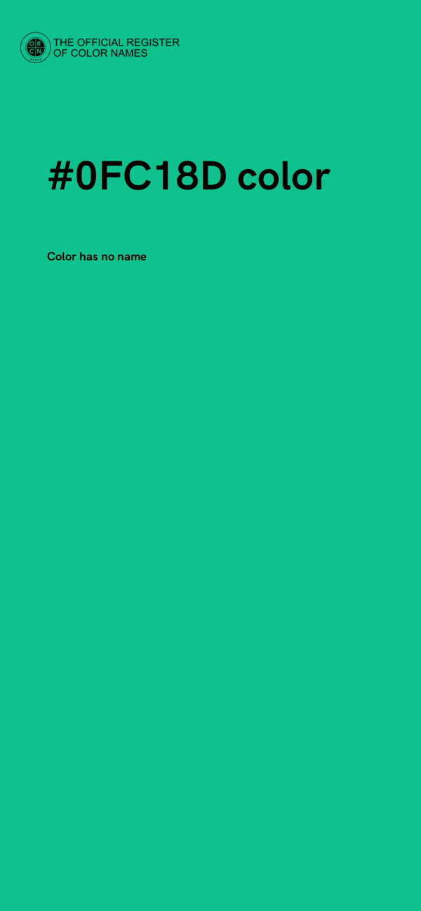 #0FC18D color image