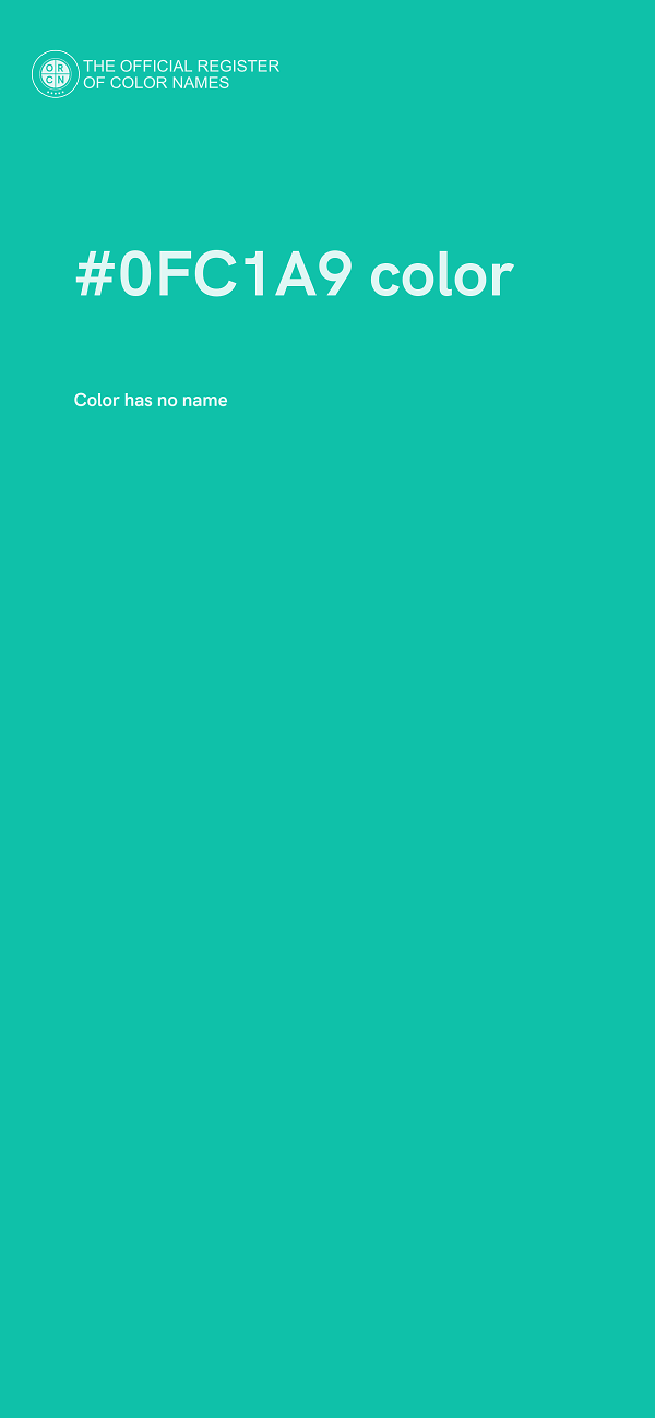 #0FC1A9 color image