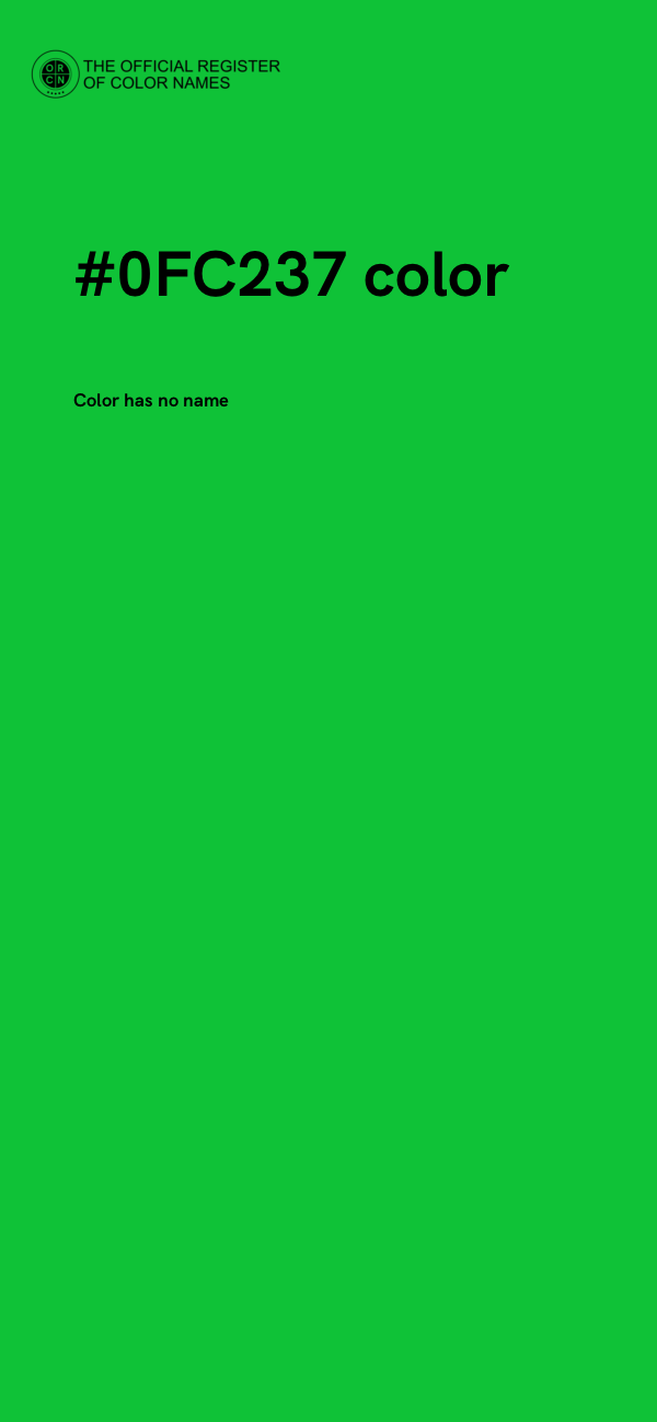 #0FC237 color image