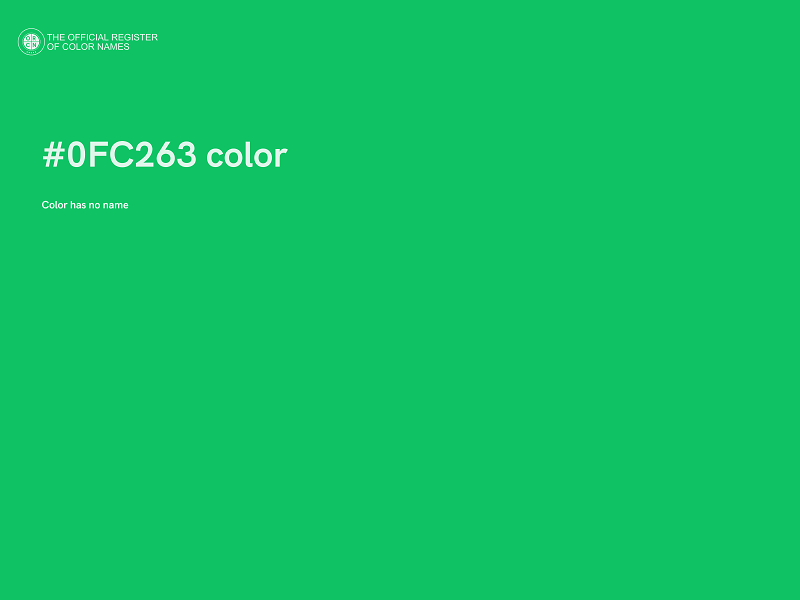 #0FC263 color image