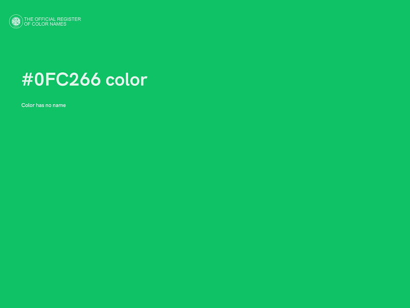 #0FC266 color image