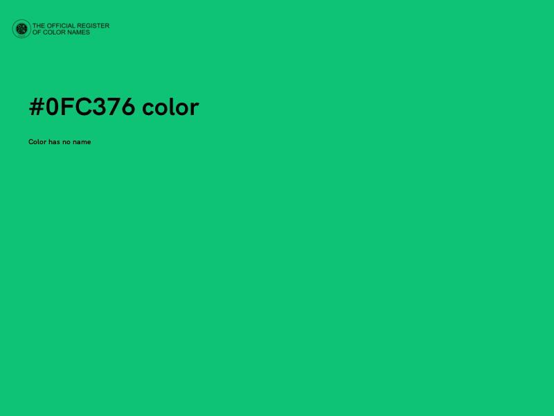 #0FC376 color image