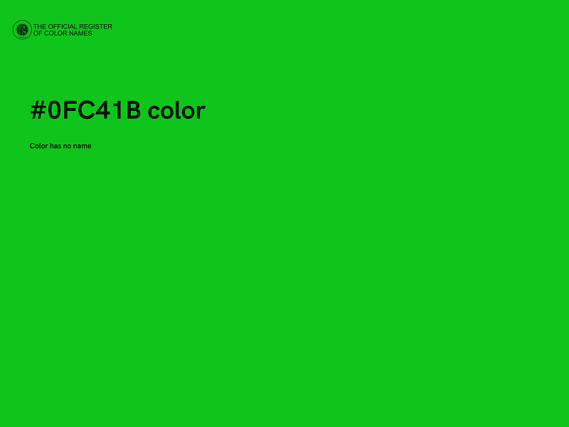 #0FC41B color image